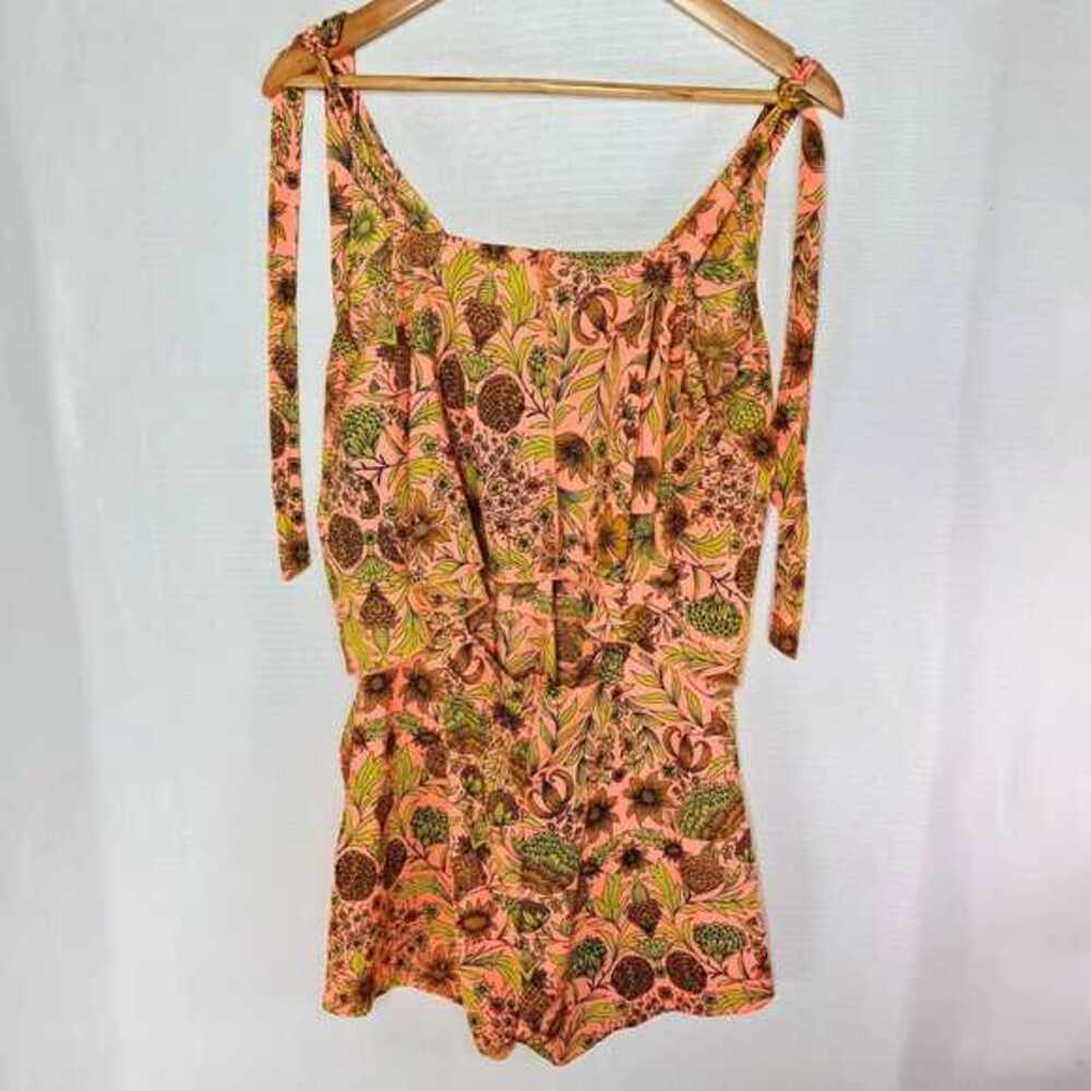 H&M Women's Pink Floral Summer Romper Romper